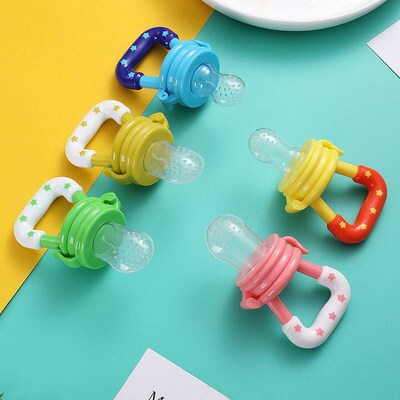 Baby Pacifiers Feeder Baby Nipple Fresh Food Nibbler Kids Fr