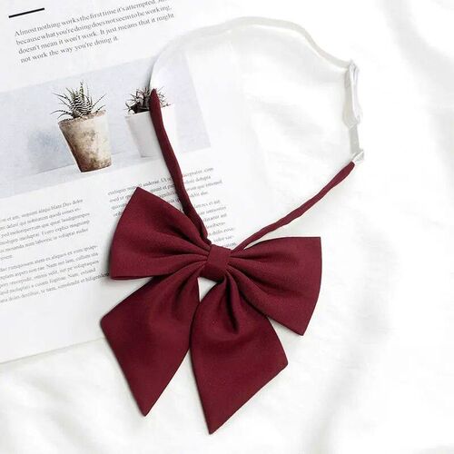 Womens Shirts Bow Ties JK Uniform Girl School Wedding