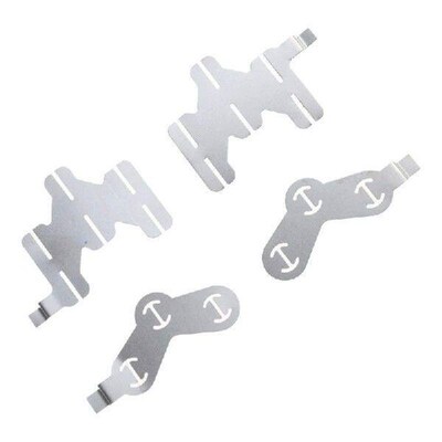 10Pcs/Lot Nickel Plated Steel Strap Strip Sheets for 18650