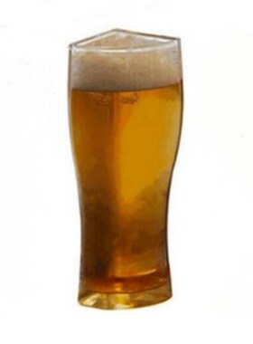 Scheidbare 4 Deel Grote Capaciteit Dikke Bier Mok Glazen Bek