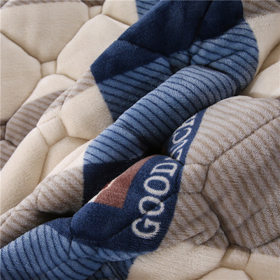 类抗菌学生宿舍床褥加绒加厚上下铺90x190/2m铺床毛毯床垫