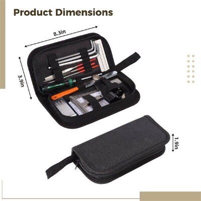 25Pcs Guitar Repair Tools Guitar Maintenance Kit Electric