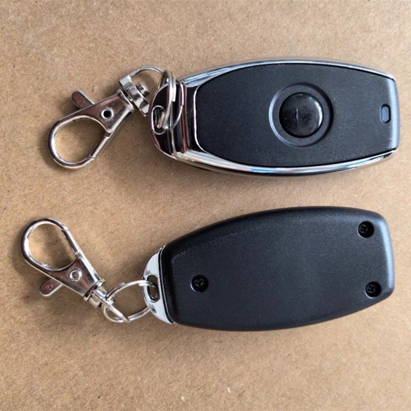 指纹锁半自动全自动木门防盗门办公室锁增加装改装无线遥控