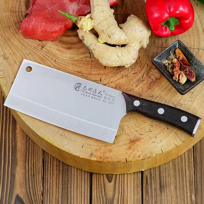 9c18mor肉v夹钢切刀家菜用切片刀切锋利桑刀不锈965钢菜刀锻打厨