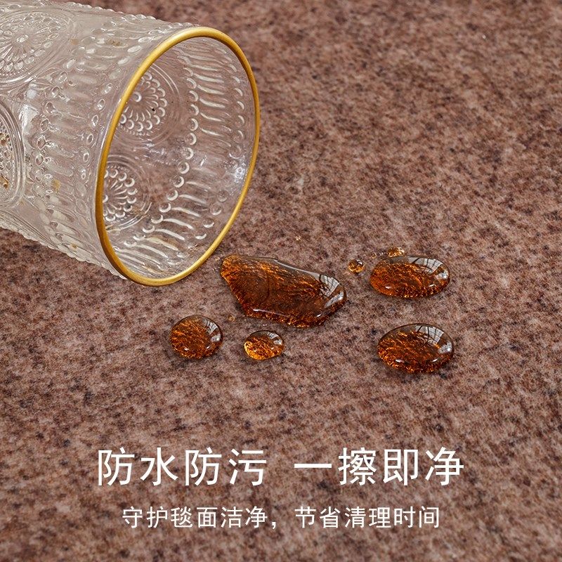 冬季仿羊绒客厅地毯垫中古卧室沙发茶几床边毯复古风可擦免洗地垫,居家布艺,地毯,淘宝优惠券,粉丝福利购,淘宝优惠卷