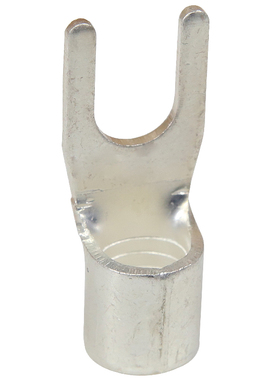 UT叉型Y型冷压裸端子接线端子紫铜镀银U型铜线鼻子线耳压电线端头