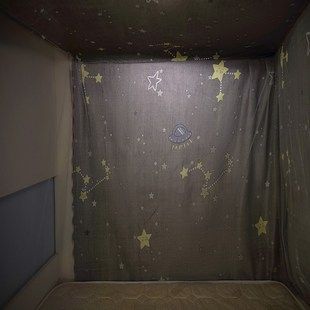 子母床蚊帐1.5m床儿童层床1.米1.2m公主风学生单人家用上下