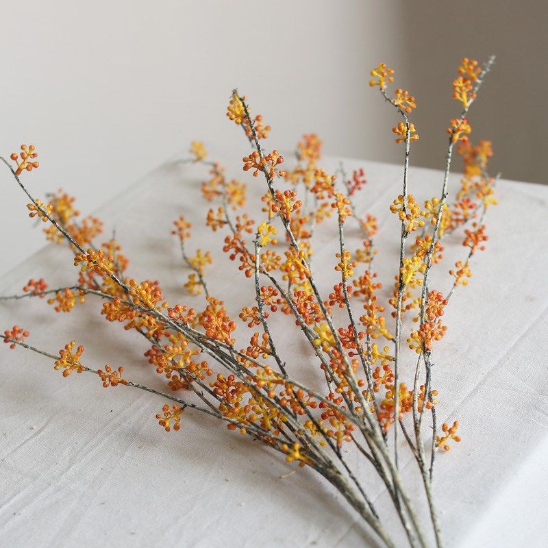 追花~铃铛果个性搭配花器客厅餐桌假花民宿插花装饰摆件拍照道具,家居饰品,仿真花/假花,淘宝优惠券,粉丝福利购,淘宝优惠卷