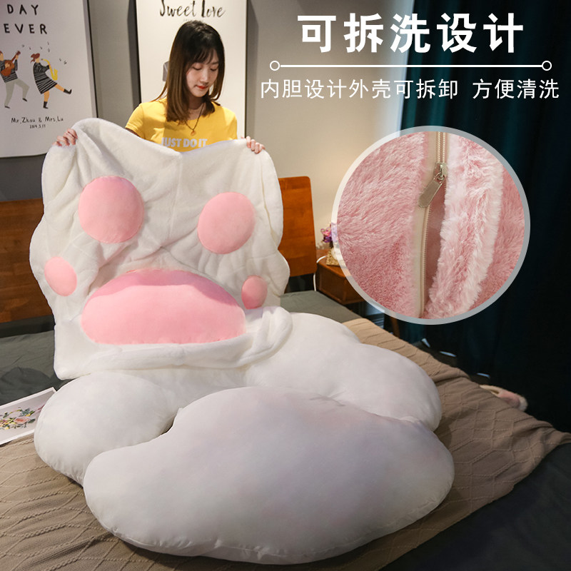 创意吊椅秋千鸟巢坐垫吊篮地上圆形地垫藤椅子靠垫摇篮垫子可拆洗