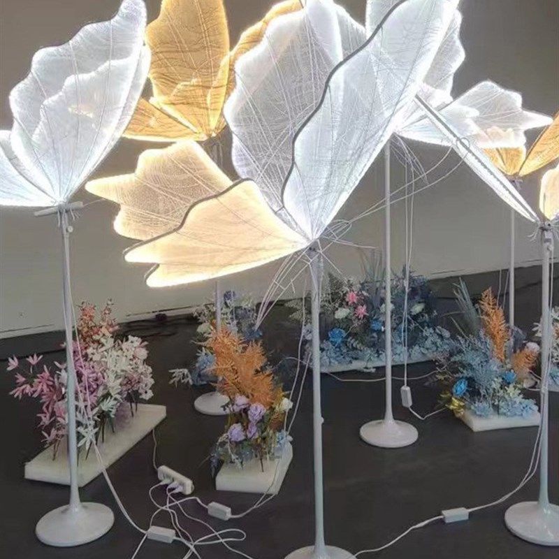 舞台发光蝴蝶路引灯婚庆场景布置装饰婚礼堂顶灯摆件道具厂家供应,节庆用品/礼品,路引,淘宝优惠券,粉丝福利购,淘宝优惠卷