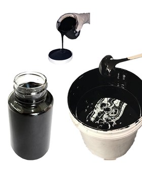 水性导电炭黑分散液导电碳黑碳浆防静电炭黑液体色浆黑色浆料