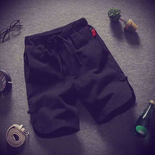 Beach Pants Shorts Mens Loose Casual tton Shorts Men