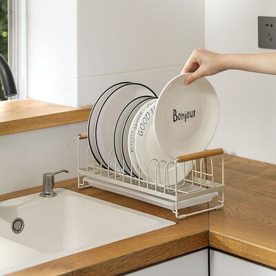 dish drying rack storage kitchen cup holder organizer碗碟架