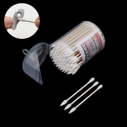 100PCS Model Hobbies DIY MS-077 Double End Cotton Swab
