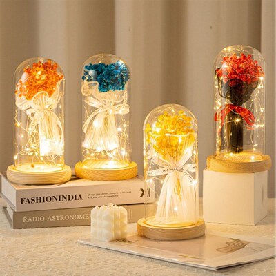 Mothers Day Preserved Flower Gift Real Flower Preserved Flo