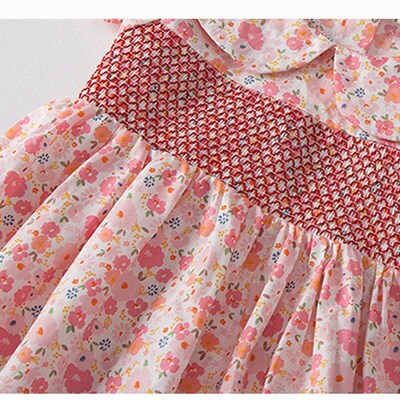 Summer Clothes Charming Dress Girls Dress Cotton Casual Prin