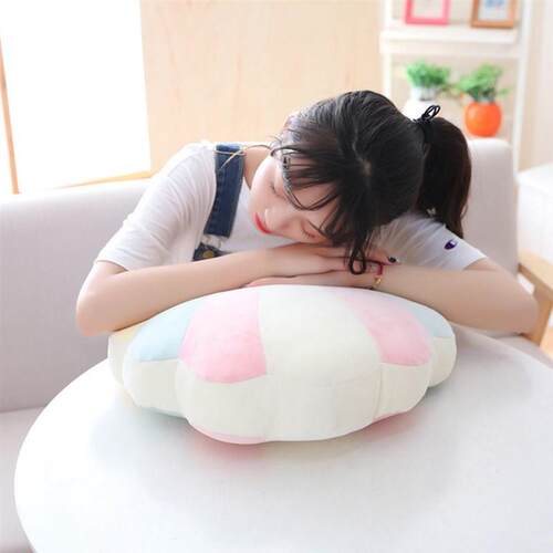 Plush Sky Pillows Candy Color Rainbow Cloud Star Moon Cushio