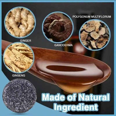 2019Gray Hair Shampoo Bar 3pcs Moisturizing Bar Soap For Men