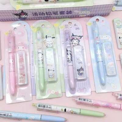 Kawaii Cute Mechanical Infinity Pencil Student Set Stationer