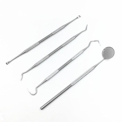 ReMove-ToolS-KiT SCRapeR DenTal-MiRRoR TaRTaR TeeTh-ClZeanin