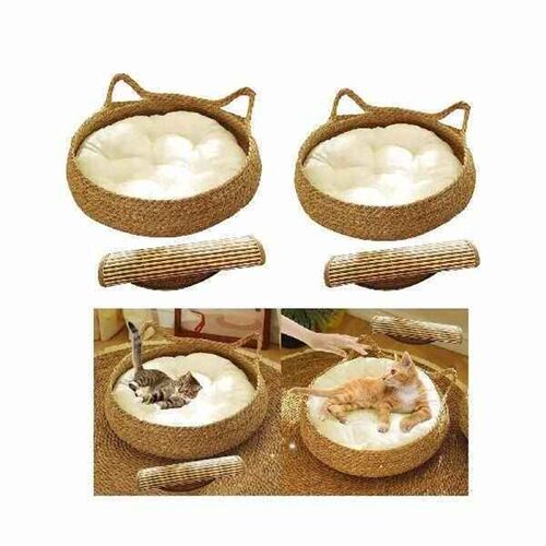 Cat Bed Basket Four Seasons Supplies Wear Resistant Nest