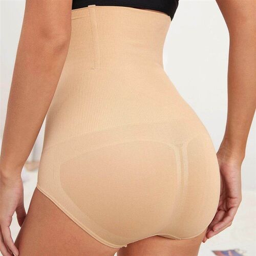 One piece high waisted compression pants with waist