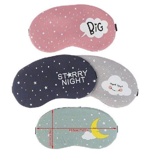 Creative Sleeping Mask Eyepatch Eye Cover Cotton Lovely For