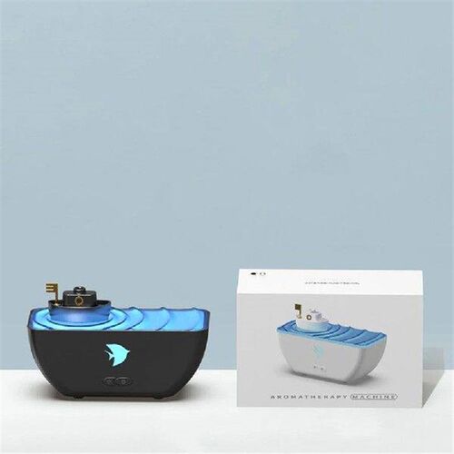 300ml Ship Shaped Essential Oil Diffuser Auto-Off Cool Mist