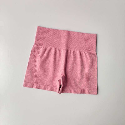 High Waist Dot Fitness Shorts Quick-drying High-elastic Wome