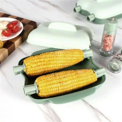Food Grade Corn Steamer Easy to Clean Microwave Corn