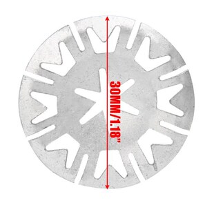 Exhaust Heat Washer Dia Metal 30mm Clip 10pcs Shield