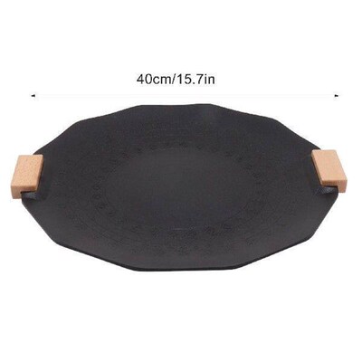 BBQ Pan Uniform Heat Non-Stick Thermal Insulation Anti