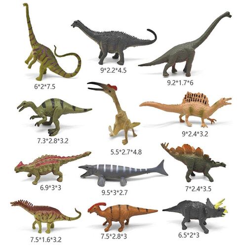 Dinosaurs Action Figures for Kids Realistic Plastic Dinosaur