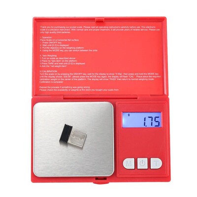 200G/500G 0.01g Digital Kitchen Scale Precision Scales Jewel