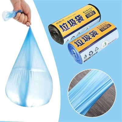 60pcs Trash Bags 2 Gallon Handle Garbage Bags Trash Can