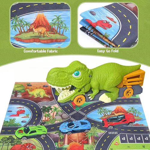 New Dinosaur Toy Play Vehicle Game For Boy Car Carrier Truck