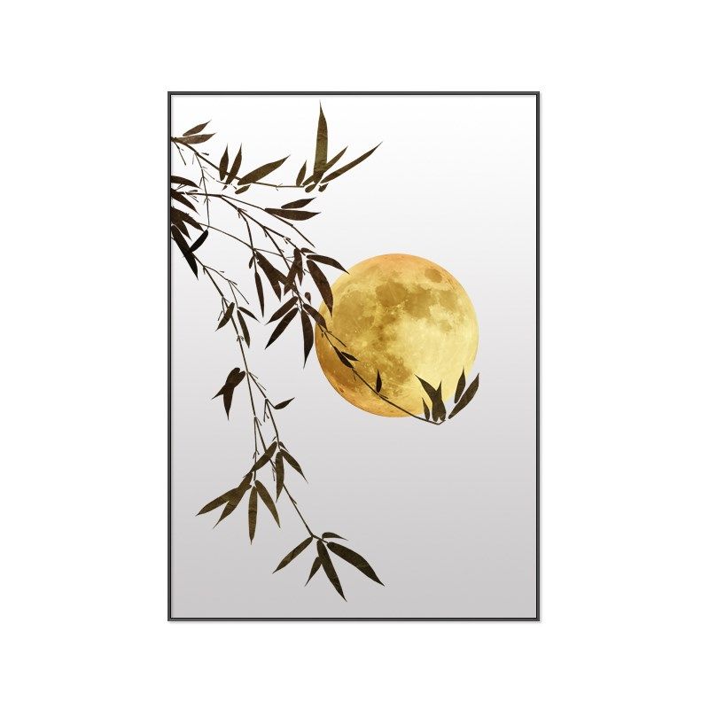 法式中古风镜子面装饰挂画客厅电视柜摆画入户玄关桌面摆件高级感