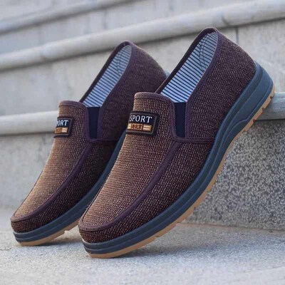 2024 Comfortable Male  Shoes Soft Bottom Wear-resistant Men