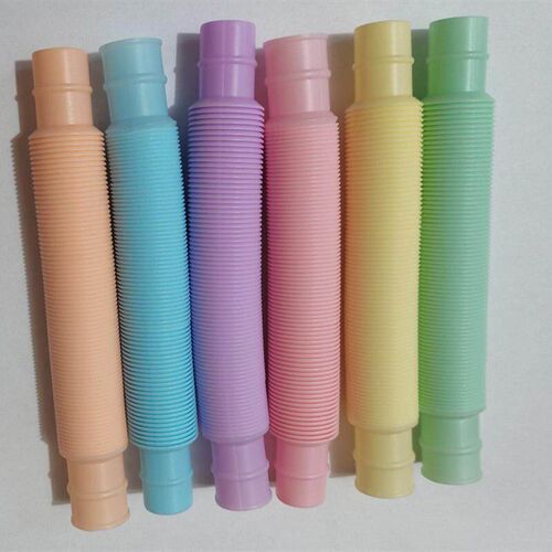 Colorful Fidget Pop Tubes Fidget Toys Folding Pops It