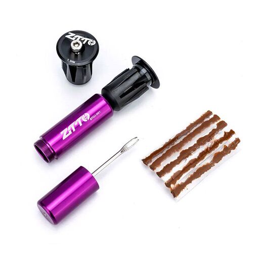Bike Tire Repairing Kit Tubeless Tire Plug Tool Fix Flat Pun