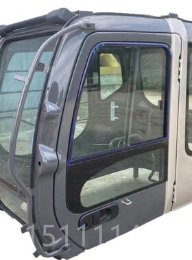 新款临工E1F挖掘机前后左右上下大臂挡风玻璃 临工1 205F