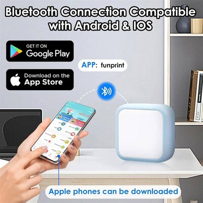 Printer, Portable Thermal Photo Printer, Inkless er Maker Ma