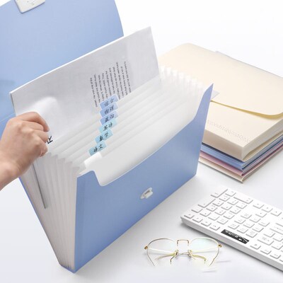 A4/A3/B5 Paper Multi-function 13 Grids Folder Handheld File