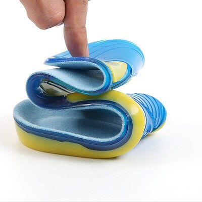 SEBS Thickening AntiSlip Soft Insoles Shock Absorption Press