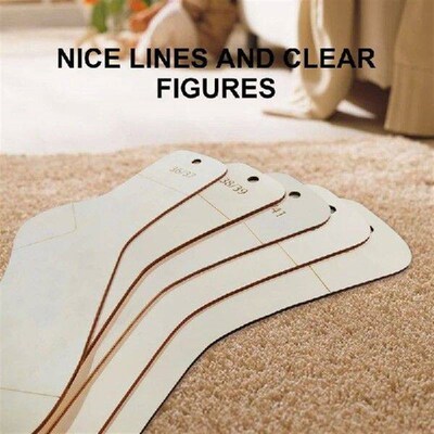 5 Pcs/Set Socks Knitting Stencils Sock Boards Set Sock
