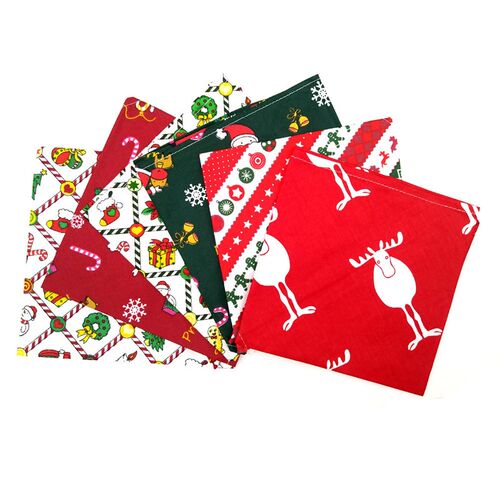 Christmas Dog Triangular Bandanas Pet dogs Bandana Bow ties