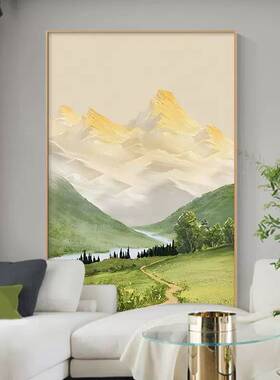 北欧玄客关挂画背有风靠山al202304厅装饰画景背景墙画落地画沙发