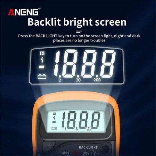 AN8205C Digital Multimeter AC/DC Ammeter Volt Ohm Tester