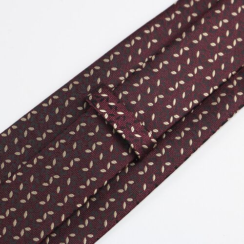 Wine Red Tie for Men 8cm Handmade for Formal Wedding Fashion