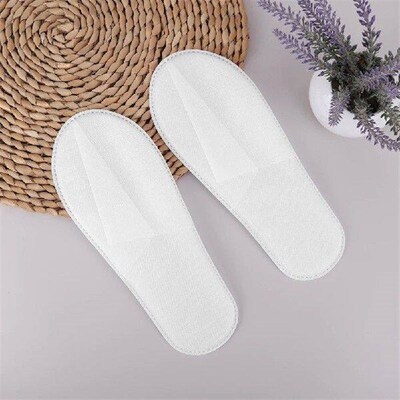 Disposable Slippers Comfortable Guest Shoes Non-Woven